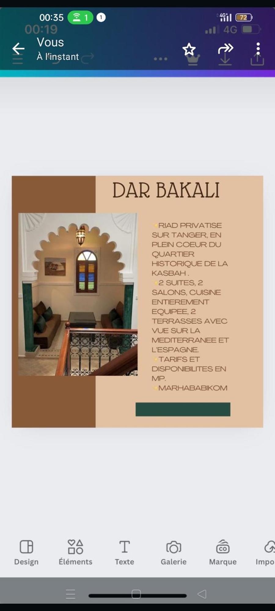 Riad Bkl Luxury Dar Baroud Tanger Extérieur photo